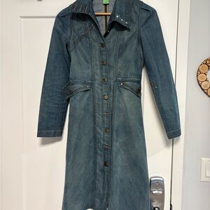 Y2K Women's Blue Denim Jean Jacket